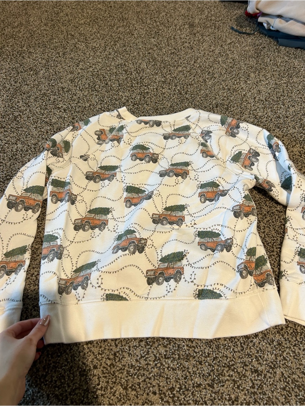 American Eagle Christmas Pajama Top - Picture 3 of 3